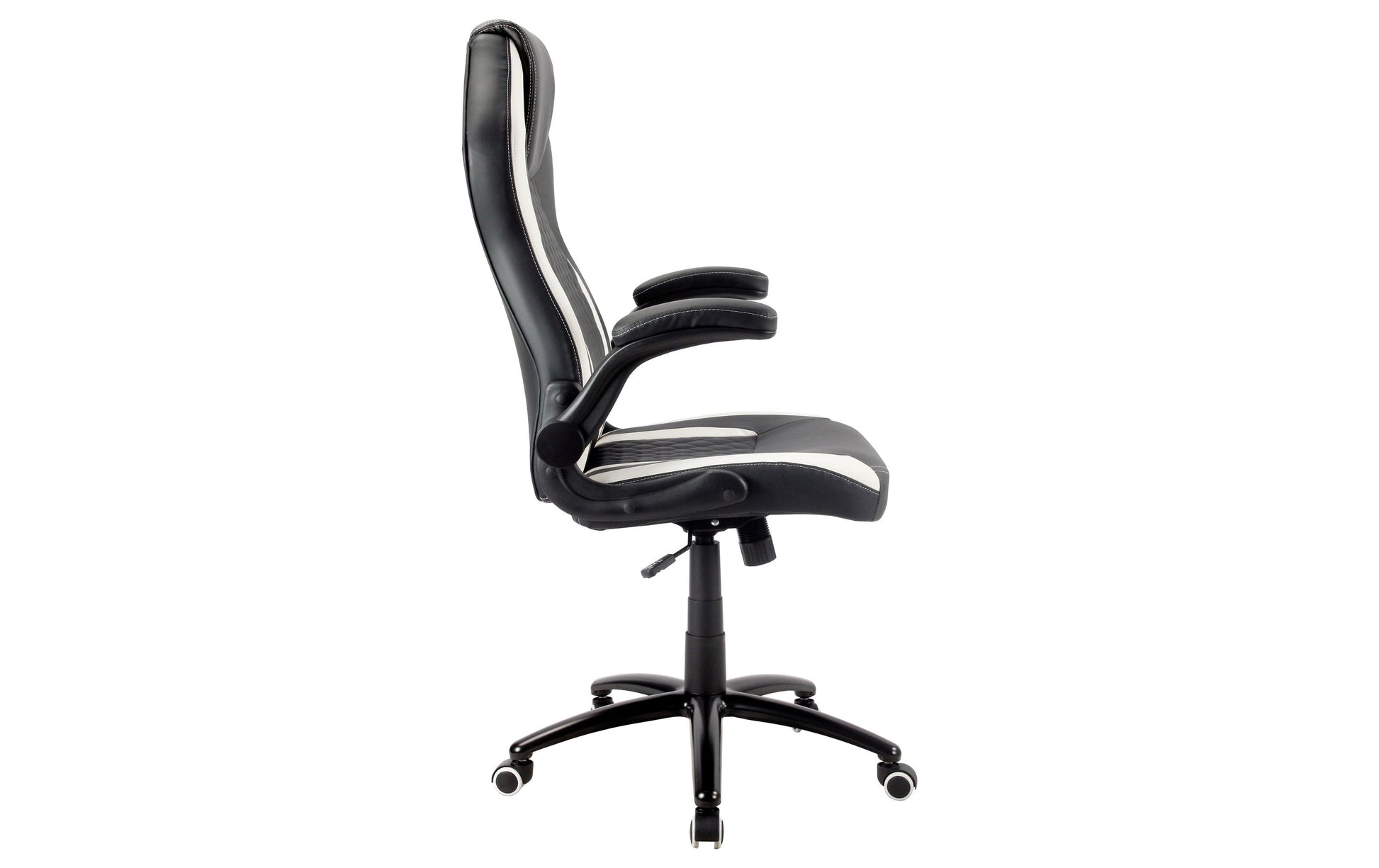 Racing chairs Racingchair Bürostuhl CL-RC-BW-2 – 70×65×126 cm, 150 kg, schwarz/weiss