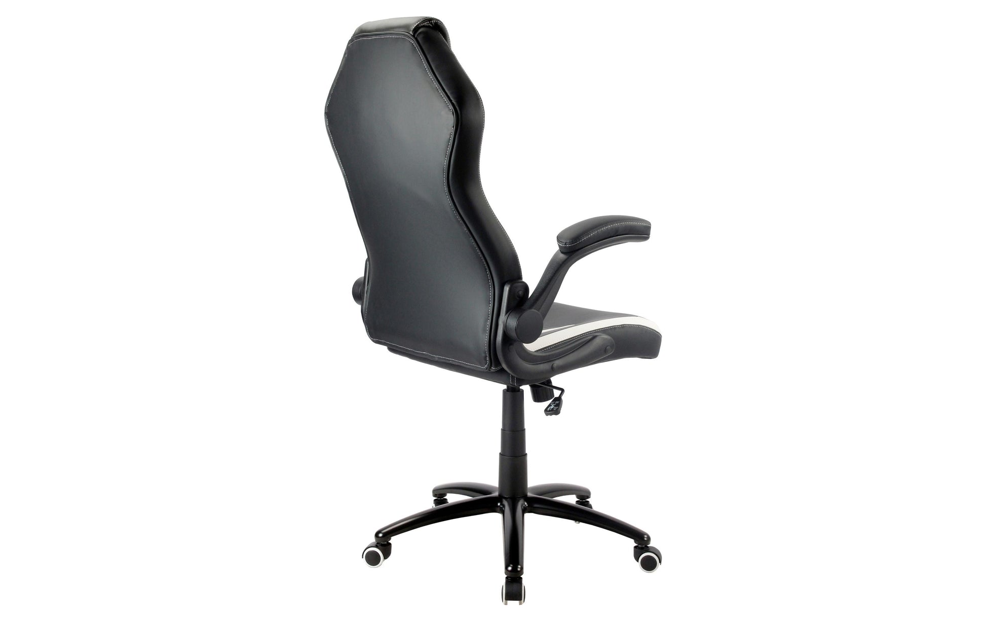 Racing chairs Racingchair Bürostuhl CL-RC-BW-2 – 70×65×126 cm, 150 kg, schwarz/weiss