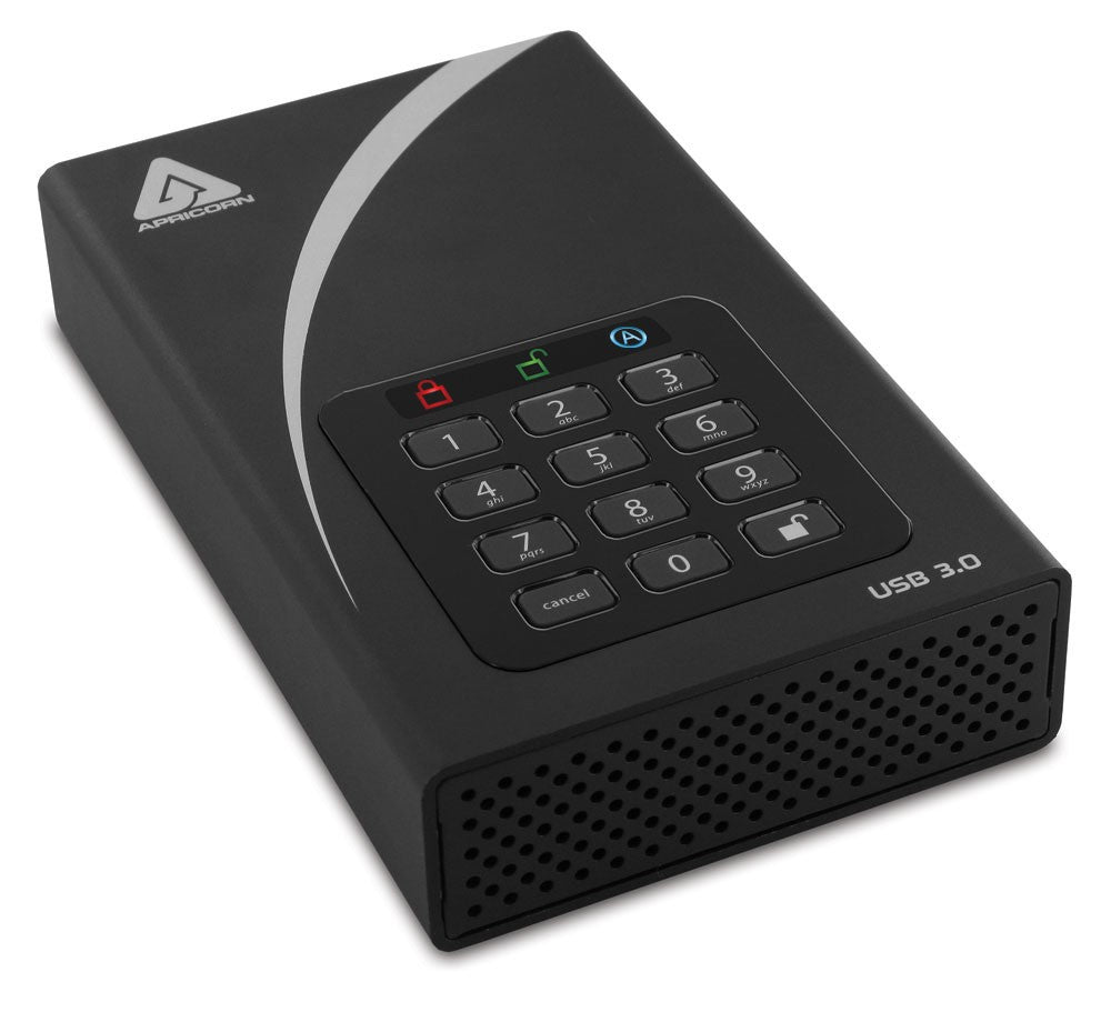 Apricorn Aegis Vorhängeschloss DT Secure – für HDD, USB 3.2 Gen 1