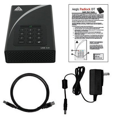 Apricorn Aegis Vorhängeschloss DT Secure – für HDD, USB 3.2 Gen 1