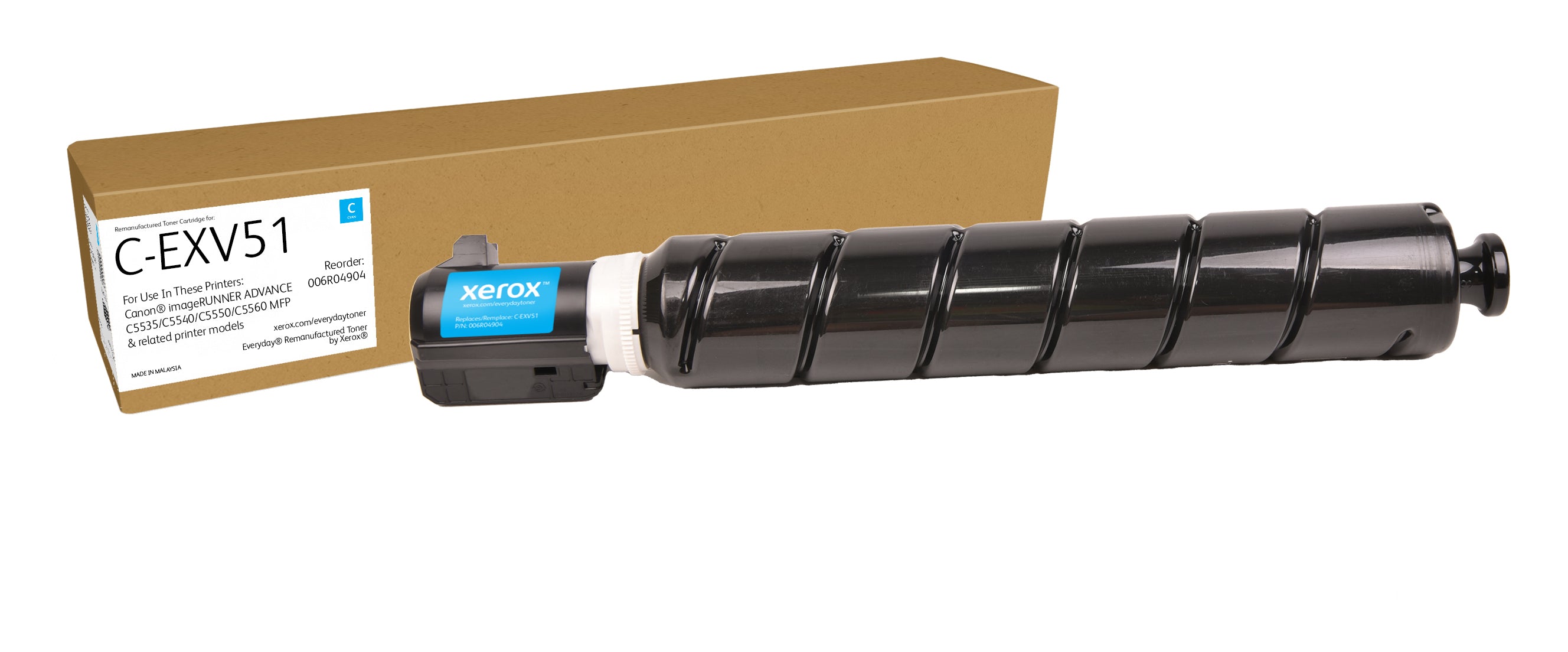 Xerox Toner C-Exv51 (0482C002) – cyan – für Canon