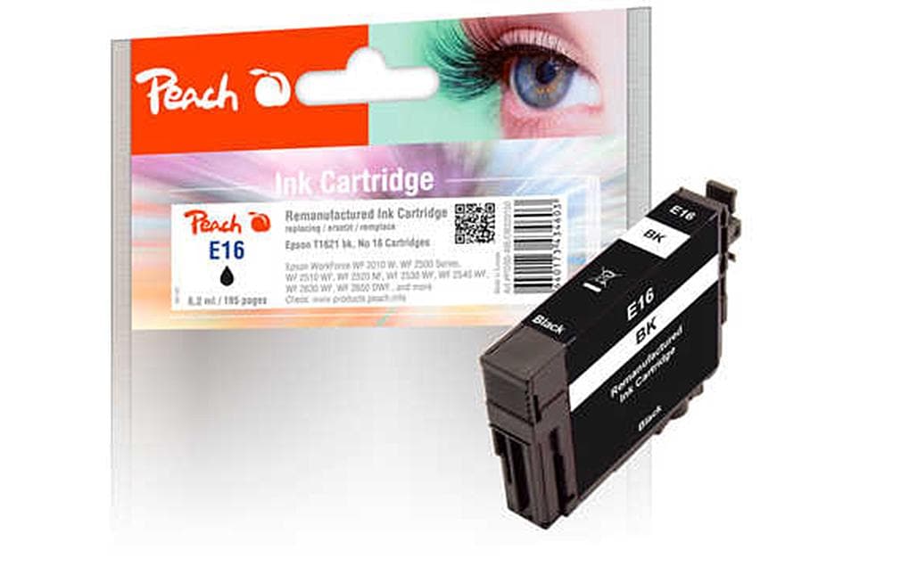 Peach Tinte – Epson T1621/No16, Schwarz, Standardertrag