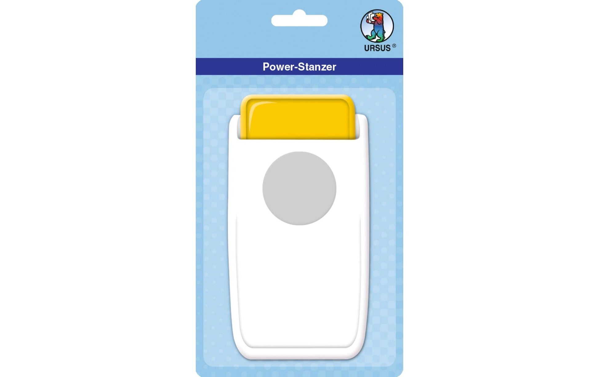URSUS Motivstanzer Kreis – Ø 38 mm, weiss, 1 Stück