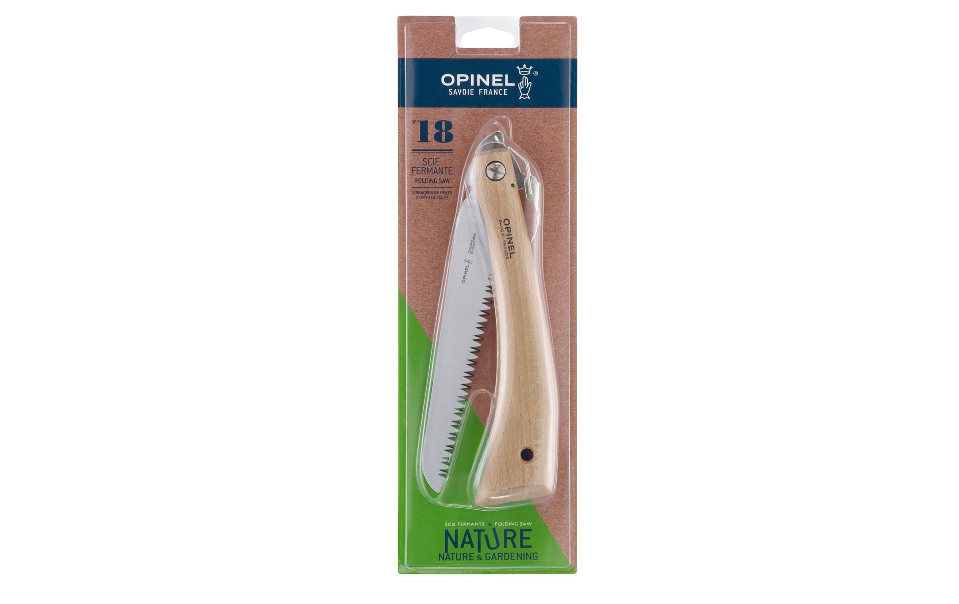 Opinel Klappsäge Nr. 18 – 20,3 cm, faltbar, für Holz