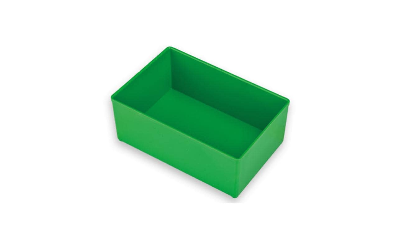 L-BOXX D3 Insetboxenset – 8-teilig, grün, PS, B 156 × H 63 × T 104 mm