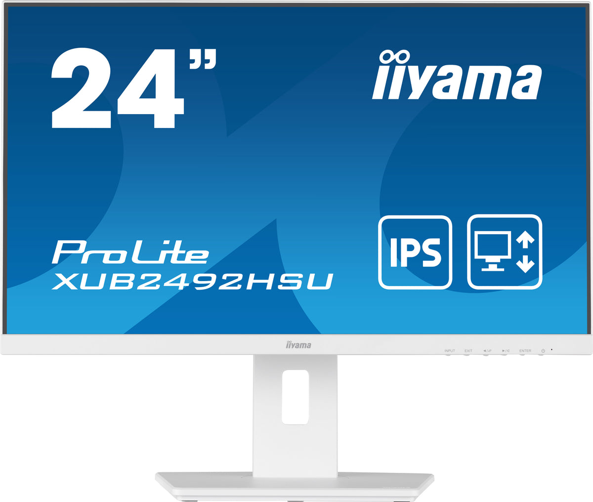 iiyama ProLite XUB2492HSU-W5 – 24", 1920 × 1080 (Full HD), IPS