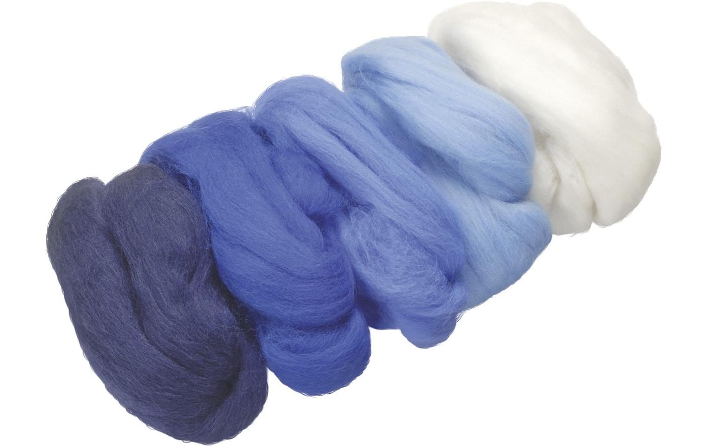KNORR prandell Heyda Filzwolle Merino Garn Weiss – 50 g, 100% Wolle