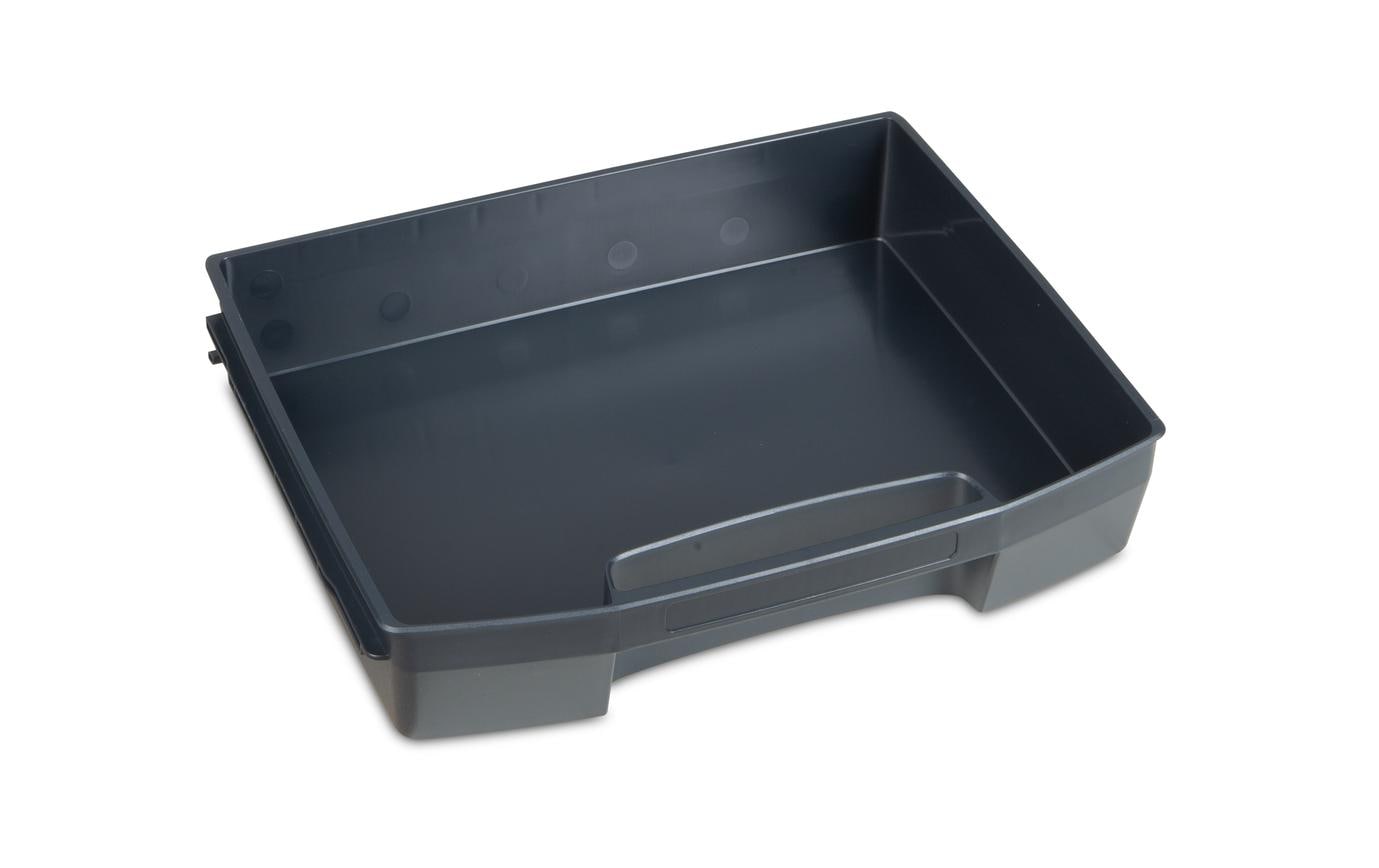 L-BOXX LS-Tray 72 Kleinteilebox – Schublade, schwarz, B 343 × H 69 × T 258 mm, für L-BOXX