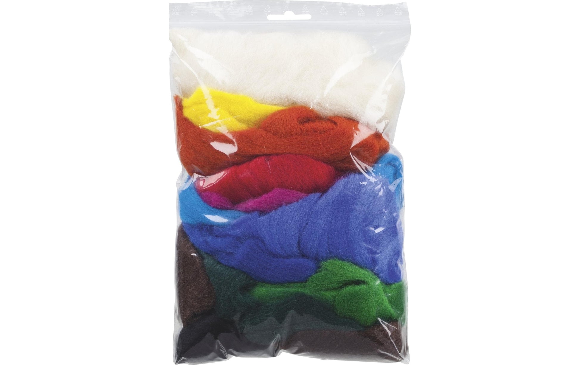 KNORR prandell Heyda – Filzwolle, 100% Schafwolle, Mehrfarbig, 100 g, Art.-Nr. 212506300