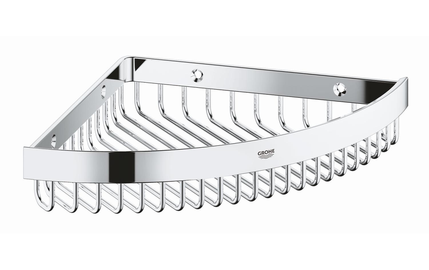 GROHE Selection Cube Duschablage – Wandmontage – Silber – Metall
