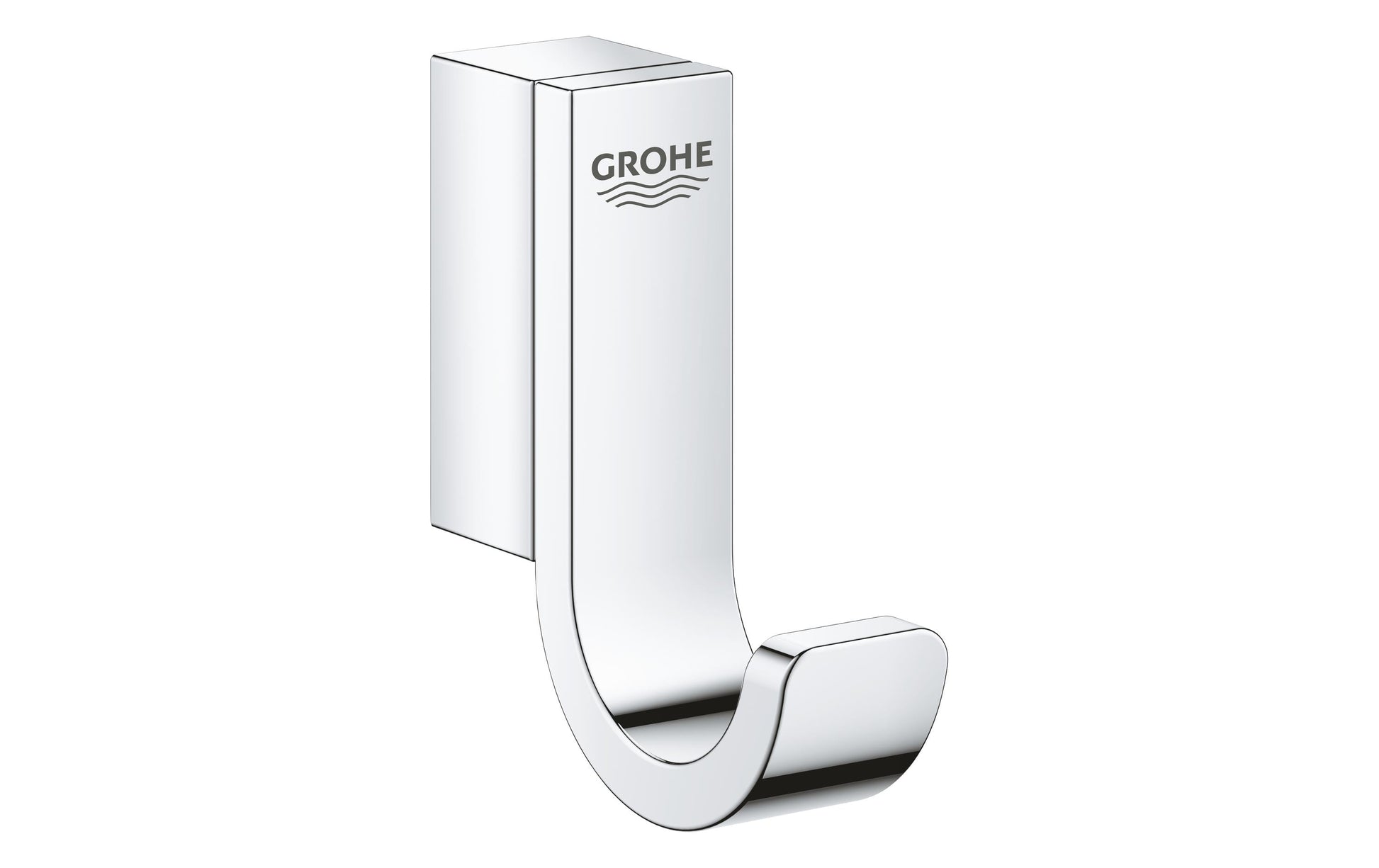 GROHE Haken Selection – 4,4×1,5×5,2 cm, Metall, zum Verschrauben, Chrom