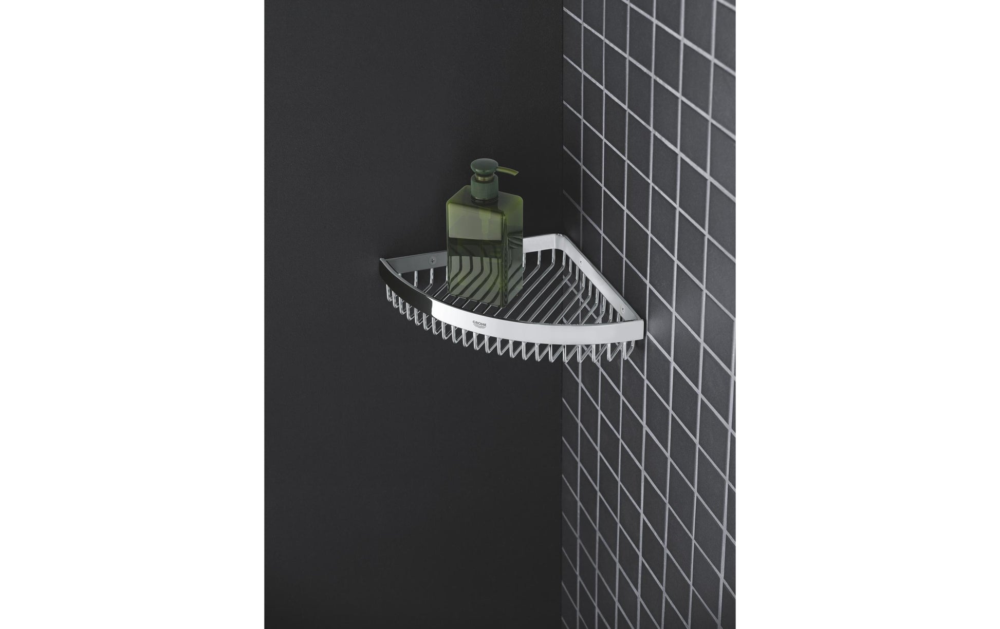 GROHE Selection Cube Duschablage – Wandmontage – Silber – Metall