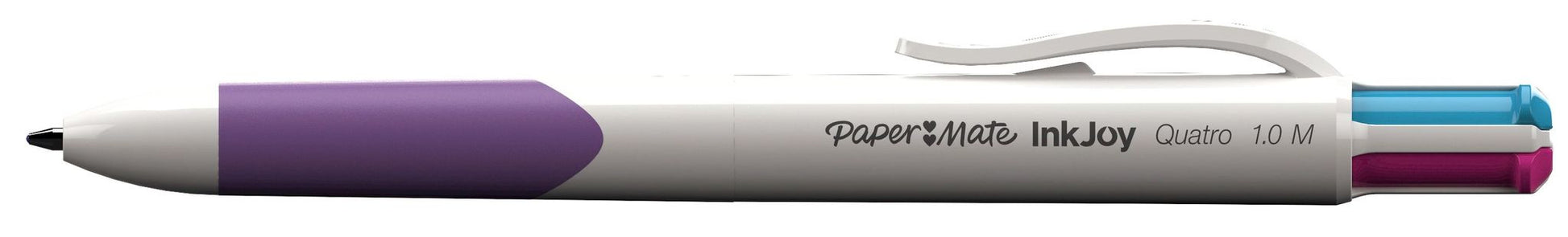 Papermate Kugelschreiber – Blau, Grün, Violett, Rot – 12 Stk.
