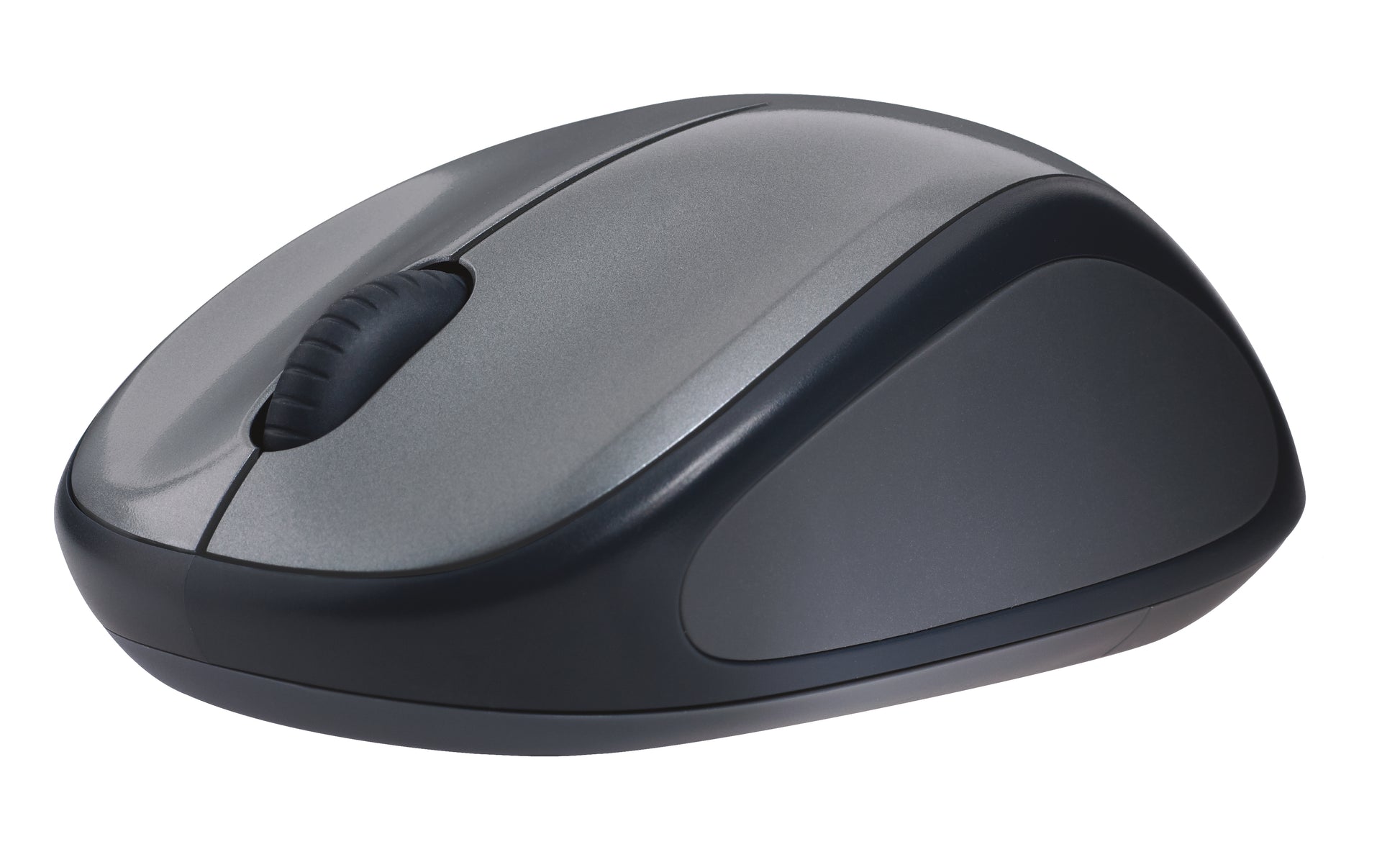 Logitech M235 Mobile Maus – kabellos, Bluetooth + 2,4 GHz, grau