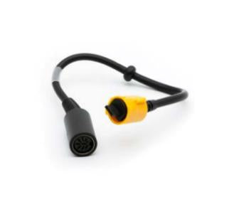 Zebra QLN Kabel mit Zugentlastung, DIN-Kupplung (weiblich) – für QLN-Serie, P1031365-052