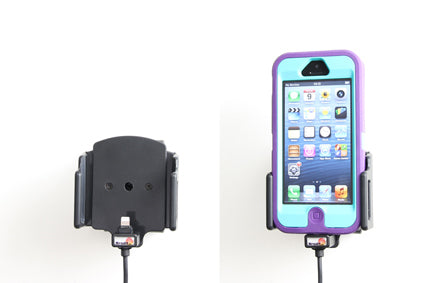 Brodit Auto-Halterung, Festmontage – für iPhone 5/5S – Schwarz, ABS