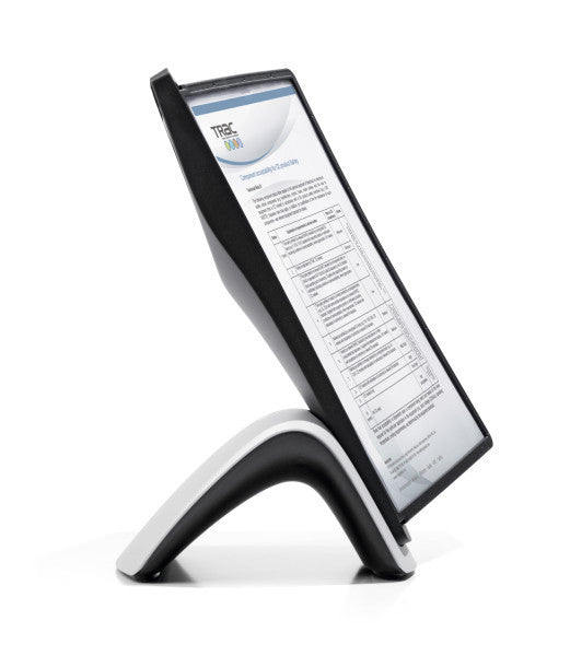 Durable Stehsammler – für Format A4, schwarz, grau, 285 × 135 × 360 mm
