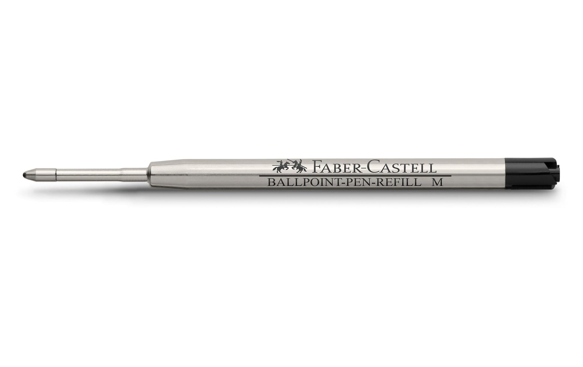 Faber-Castell Kugelschreiber-Mine – Schwarz, M, dokumentenecht, geruchsarm