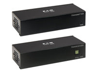 Tripp Lite B127A-111-BDTD – DisplayPort über Cat6 Extender-Set, 4K, 70,1 m, PoC, HDCP 1.4/2.2, Schwarz