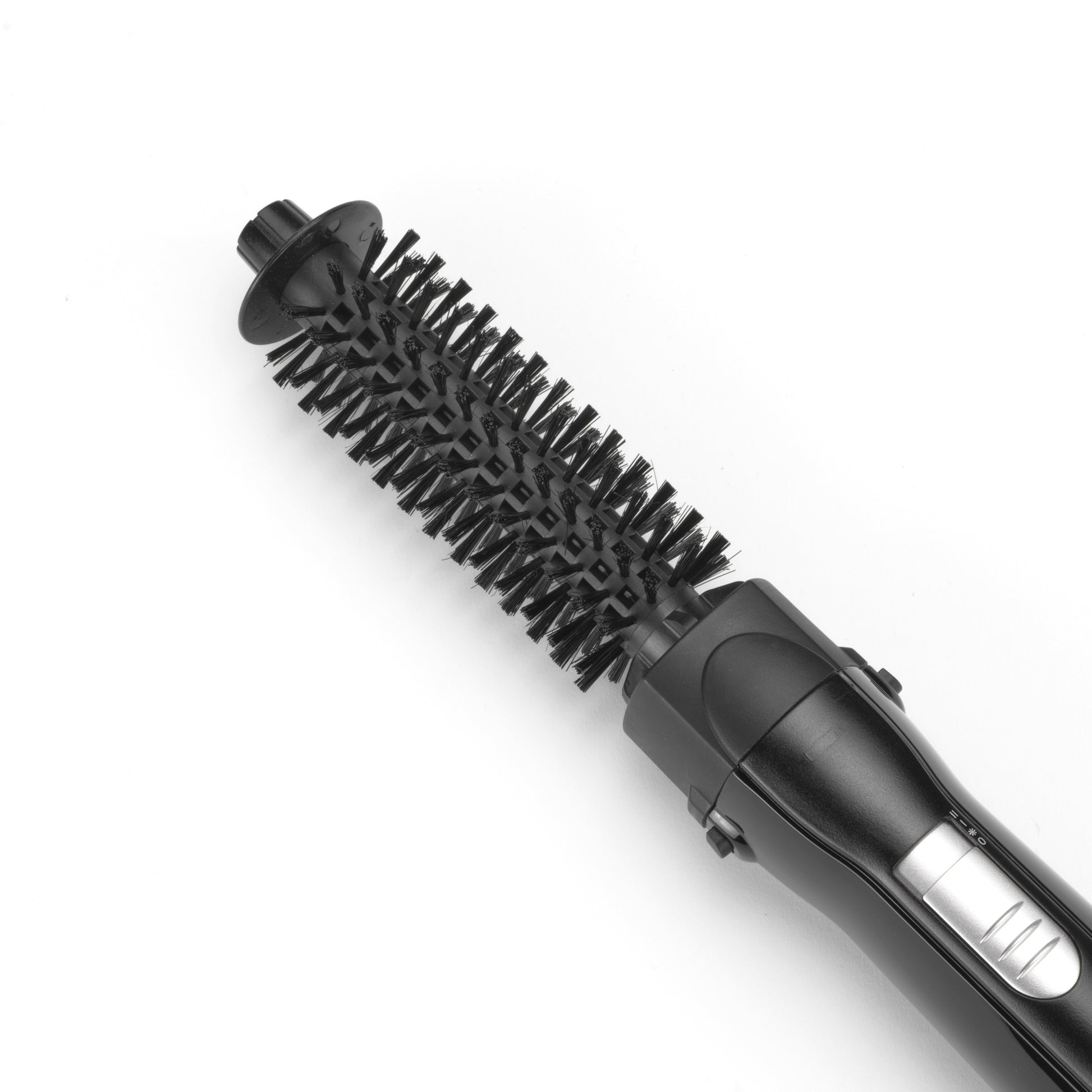 BaByliss Shape & Smooth Glättbürste AS82E – schwarz – Keramikbeschichtung, 800 W, 2 Aufsätze