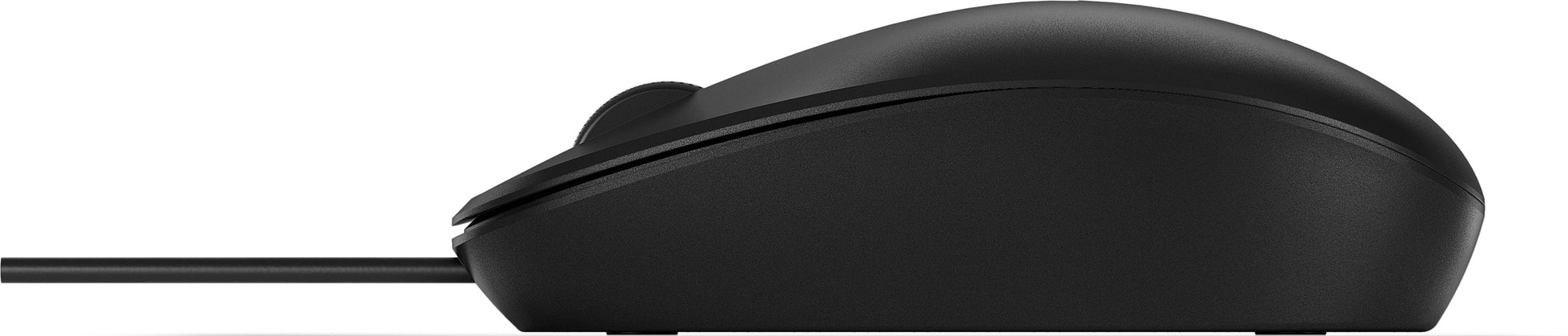 HP 125 – Maus – Kabelgebunden (USB‑A), beidhändig, Schwarz