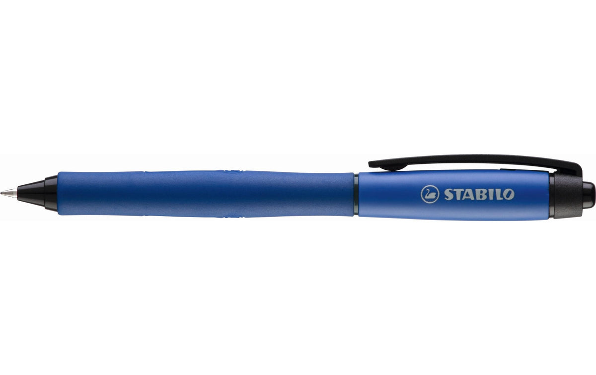 STABILO Palette – Tintenroller, 0,4 mm, Blau, Druckmechanik – 10 Stk.