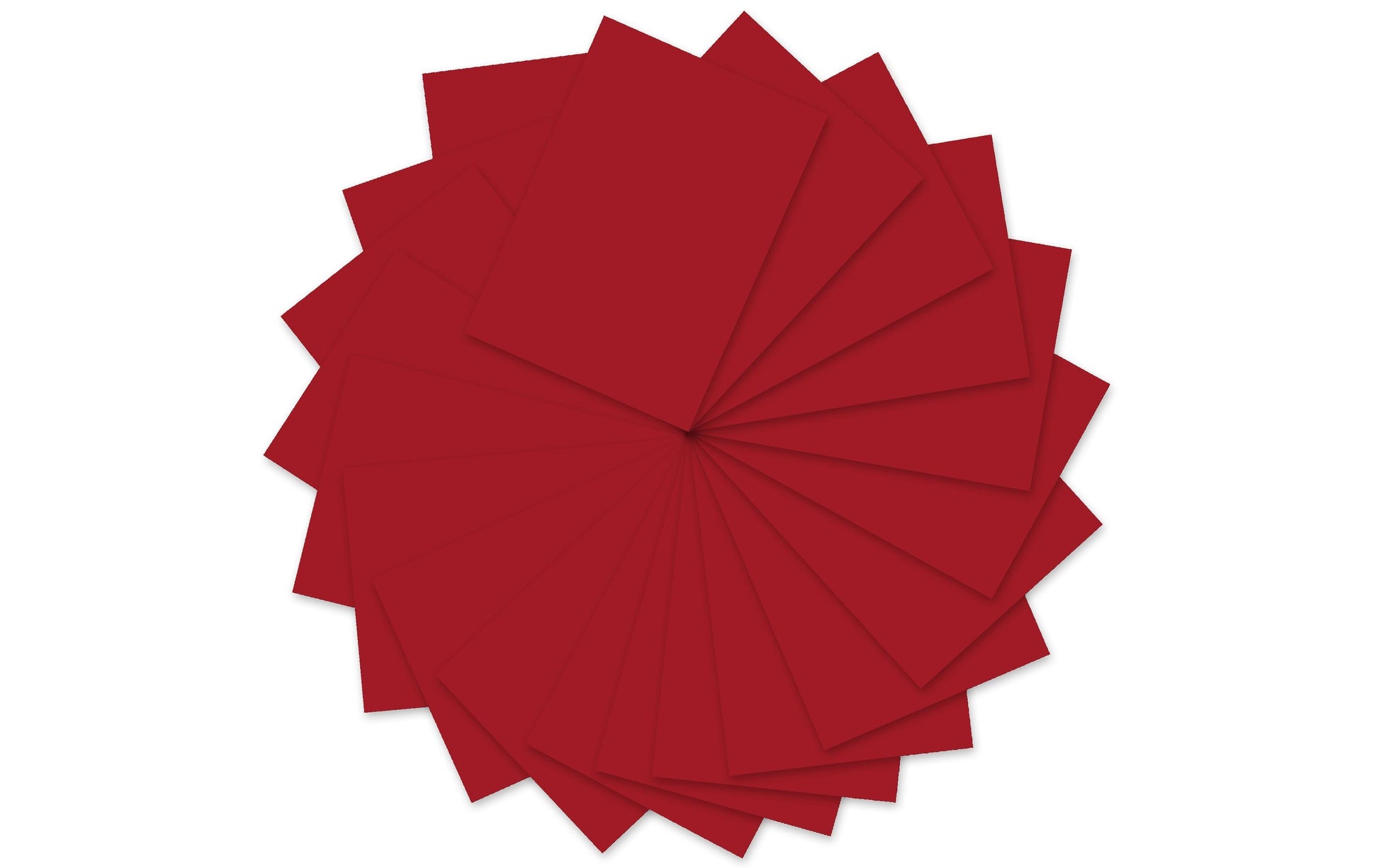 URSUS Tonzeichenpapier – A4, 130 g/m², Dunkelrot, 100 Blatt