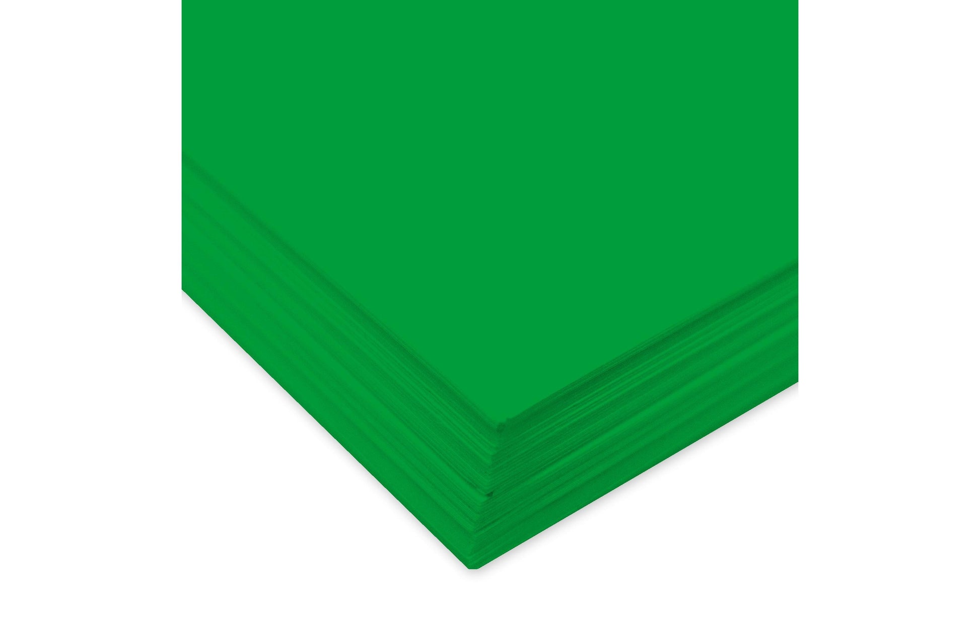 URSUS Tonzeichenpapier – A4, 130 g/m², Grasgrün, 100 Blatt