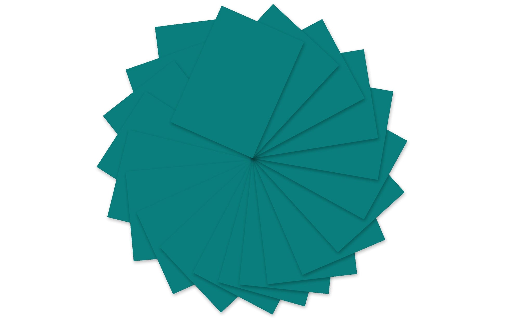URSUS Tonzeichenpapier – A4, Petrol, 130 g/m² – 100 Blatt