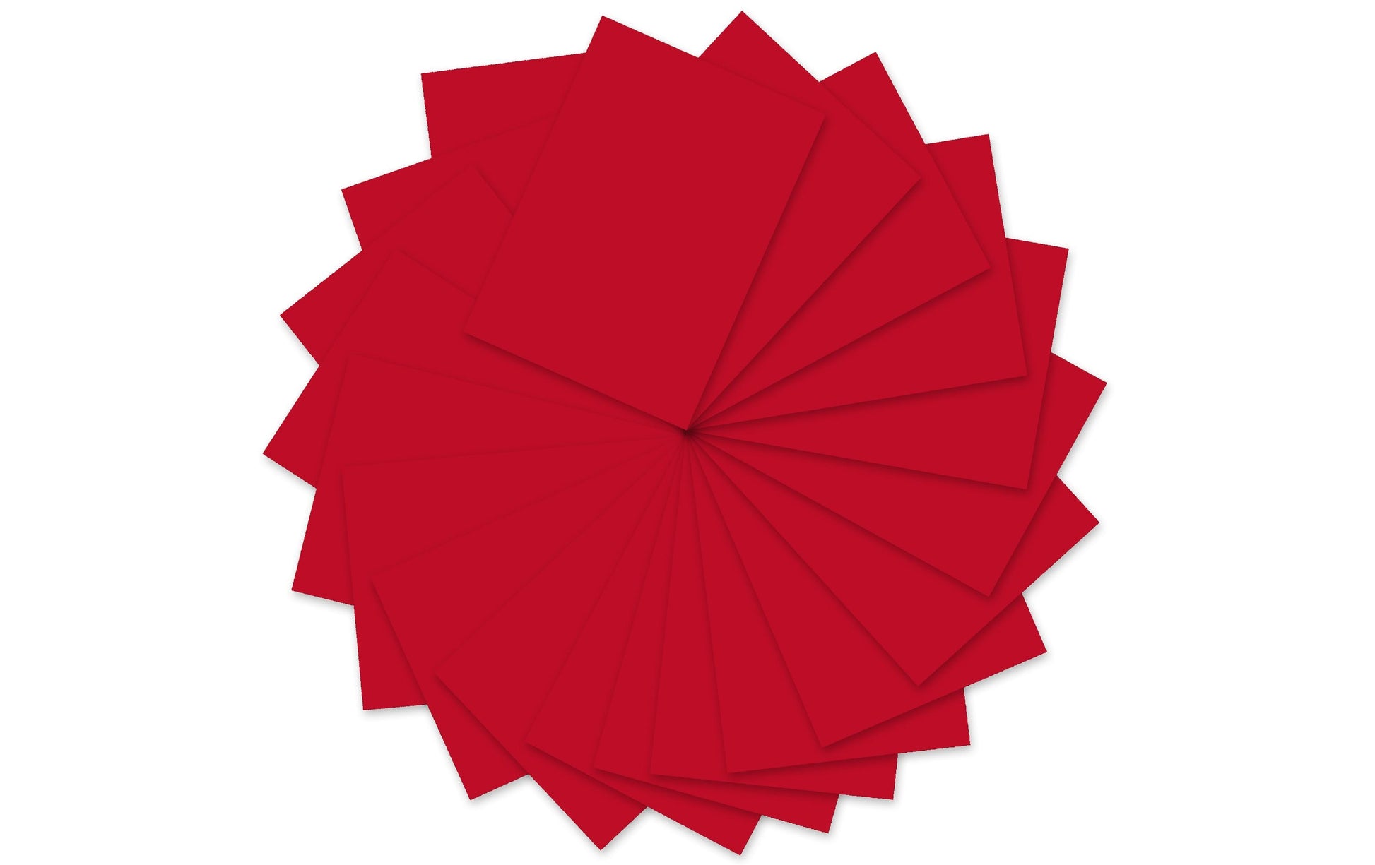 URSUS Tonzeichenpapier – A4, 130 g/m², tulpenrot, 100 Blatt