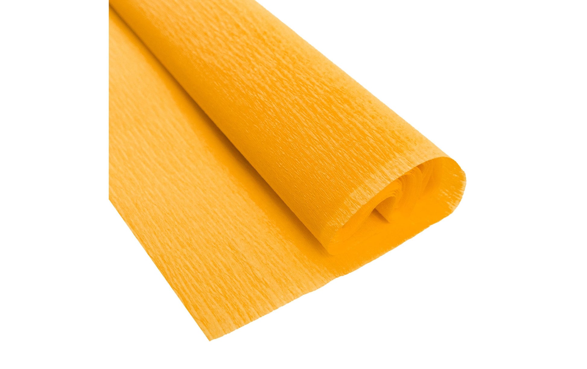 URSUS Krepppapier, Goldgelb, 50 cm × 2,5 m, 32 g/m², 4120314