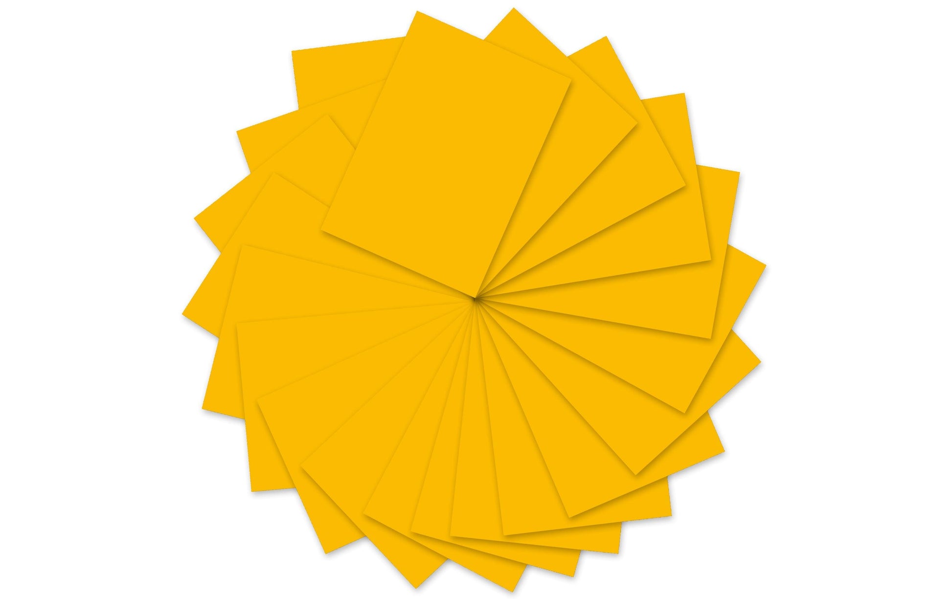 URSUS Tonzeichenpapier – A4, Maisgelb, 130 g/m² – 100 Blatt