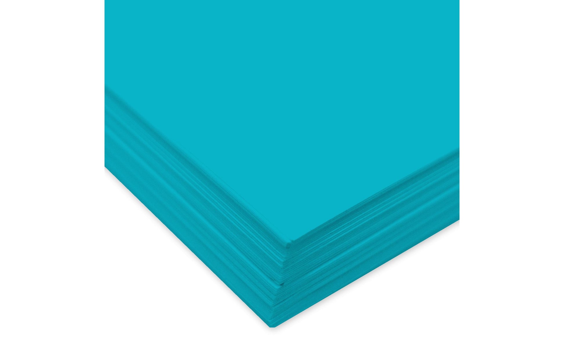 URSUS Tonzeichenpapier – A4, Azurblau, 130 g/m² – 100 Blatt