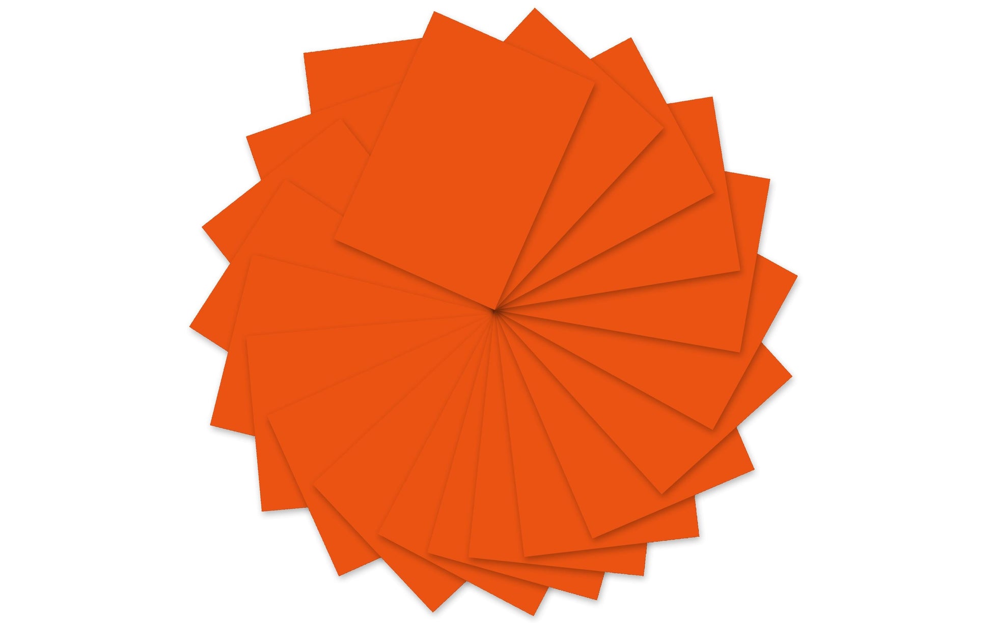 URSUS Tonzeichenpapier – A4, 130 g/m², Orange, 100 Blatt