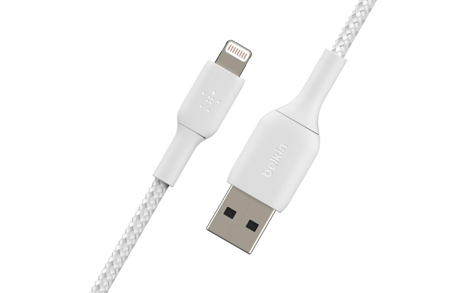 Belkin Lightning Kabel, 1 m, Weiss, MFi-zertifiziert