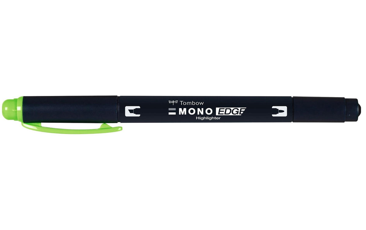 Tombow MONO Textmarker – Grün, Keil/Fein 0,4–3,8/0,4 mm, schnelltrocknend