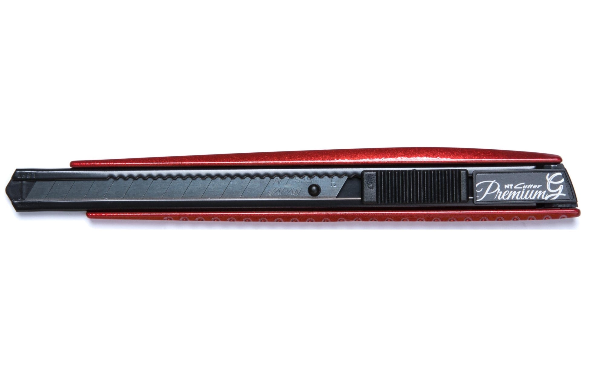 NT Cutter PMGA-EVO1 – Abbrechmesser 9 mm, mit Sperre, Rot, inkl. 1 Klinge