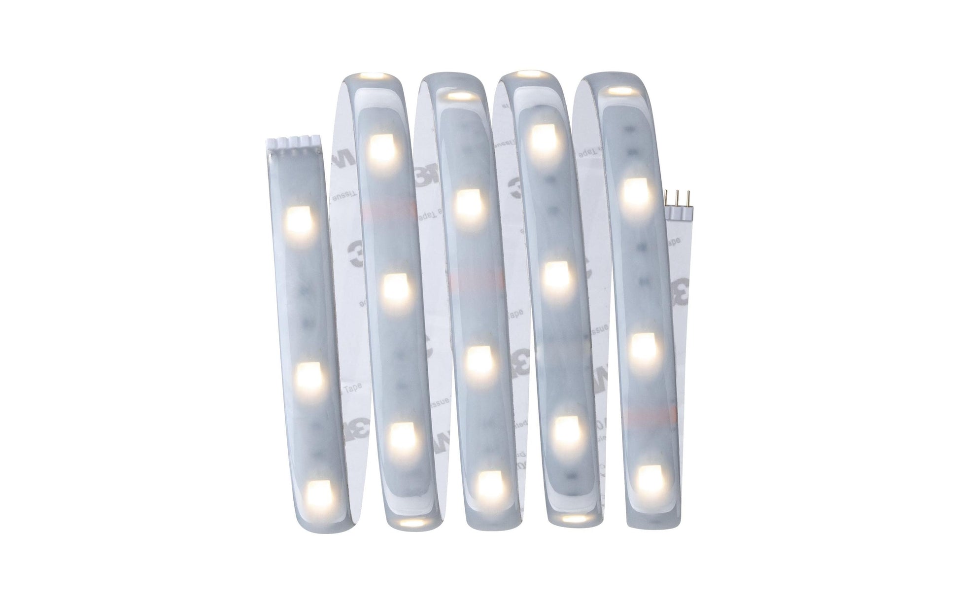 Paulmann LED-Strip MaxLED 250 – Basisset, 1,5 m, 405 lm, 10 W, RGBW, dimmbar, IP44, weiss, inkl. Netzteil