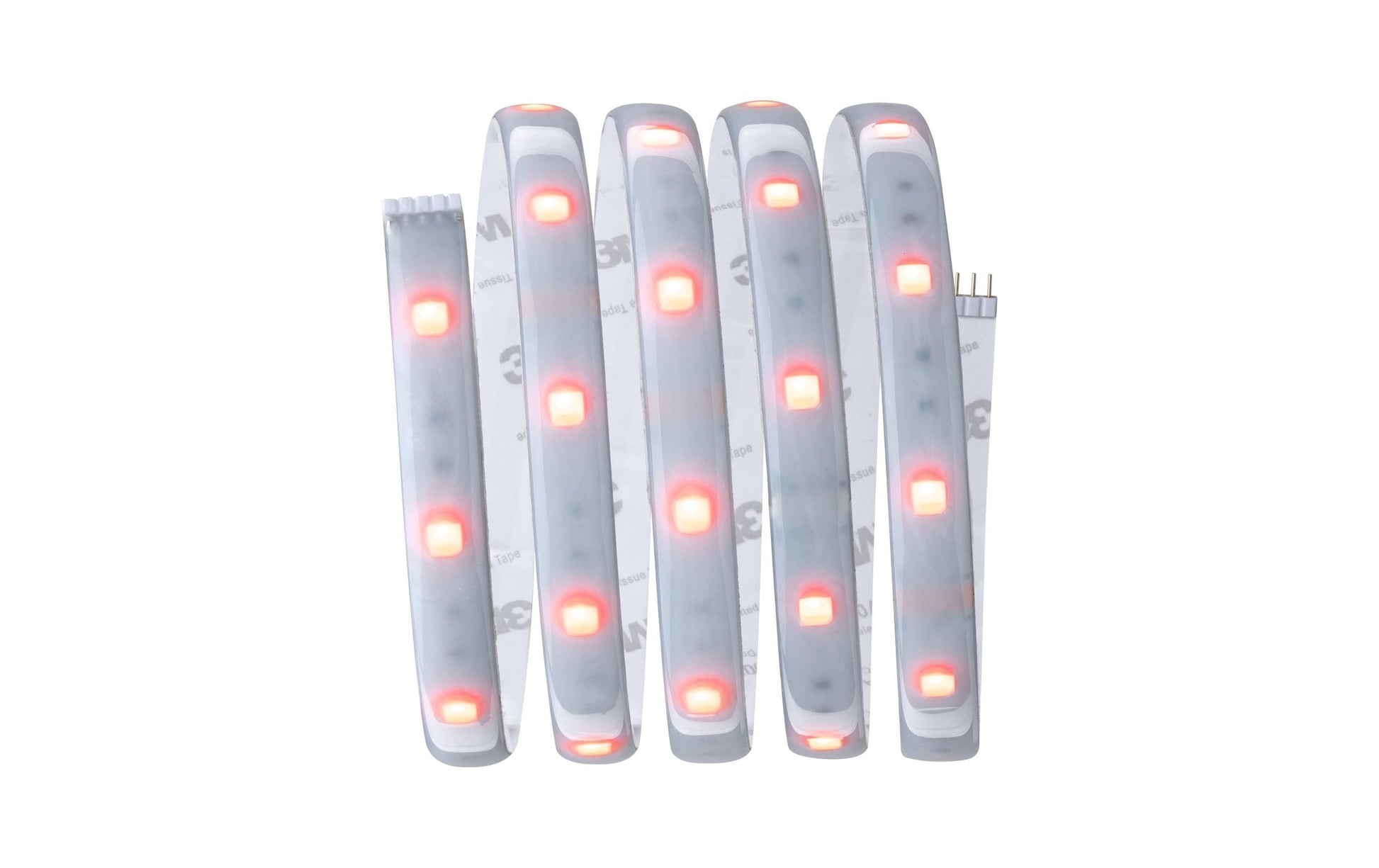 Paulmann LED-Strip MaxLED 250 – Basisset, 1,5 m, 405 lm, 10 W, RGBW, dimmbar, IP44, weiss, inkl. Netzteil