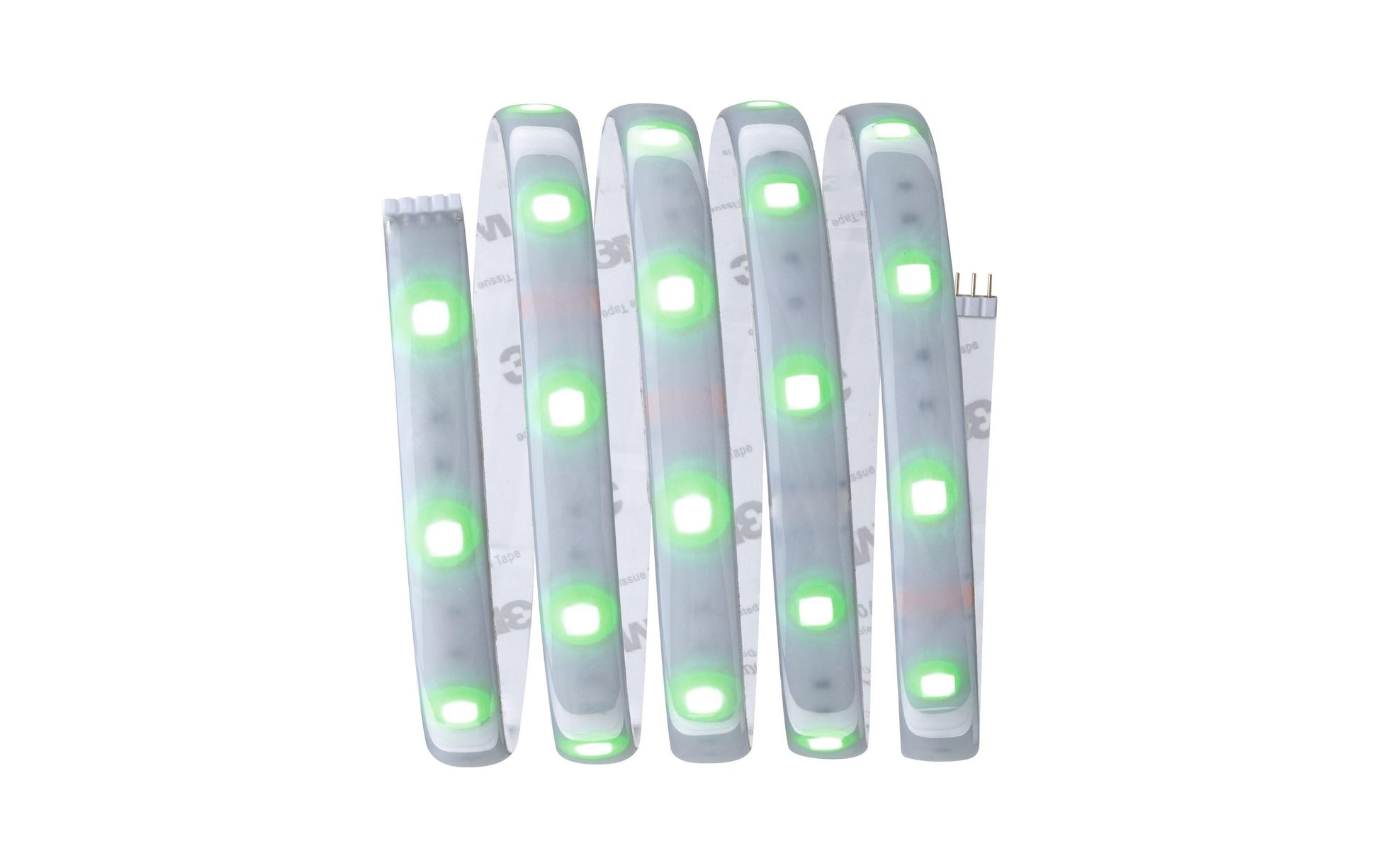Paulmann LED-Strip MaxLED 250 – Basisset, 1,5 m, 405 lm, 10 W, RGBW, dimmbar, IP44, weiss, inkl. Netzteil