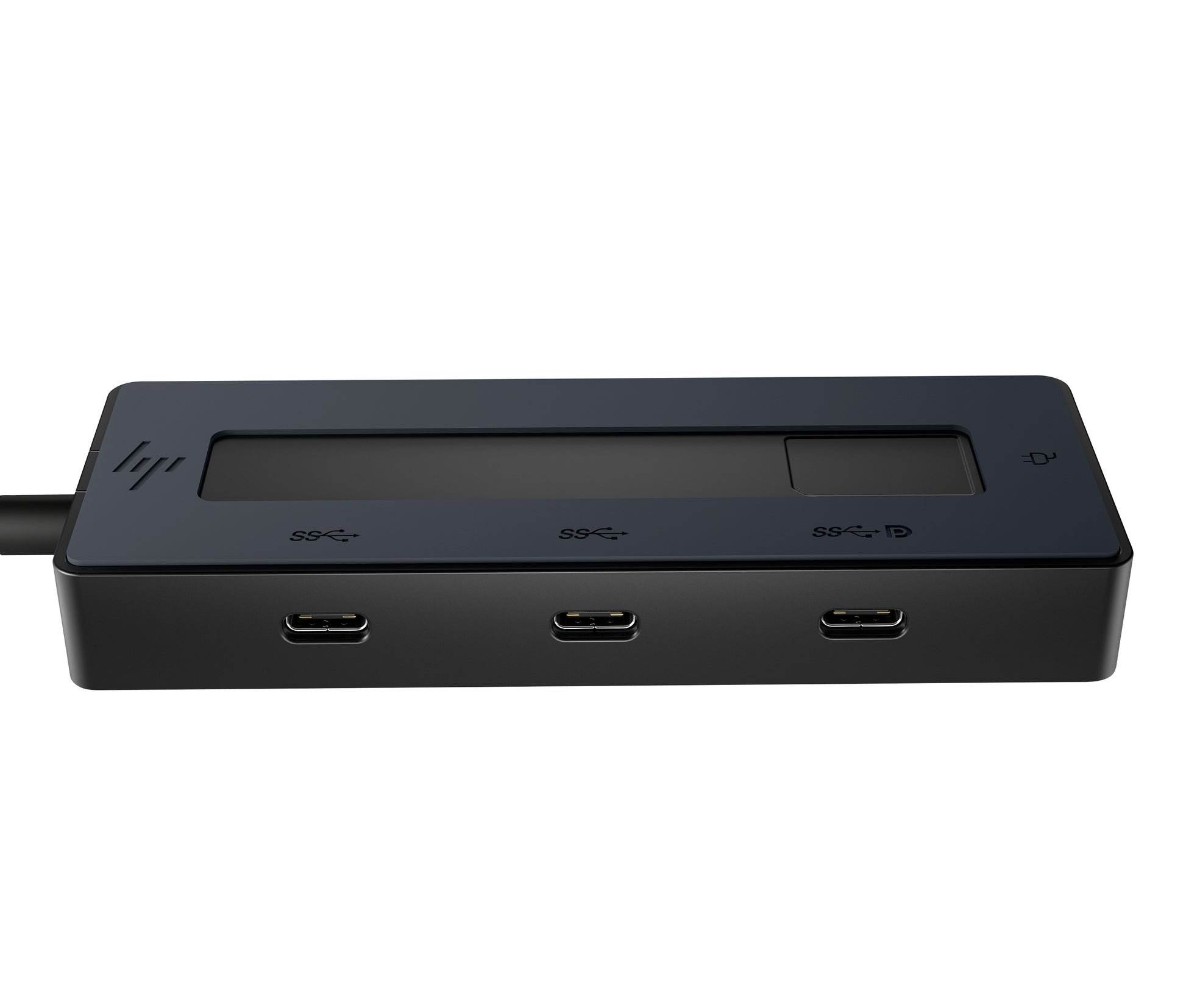 HP Multiport-Adapter – USB-C, 1× DP, 4× USB-C, 65 W PD, für Windows/Mac/ChromeOS