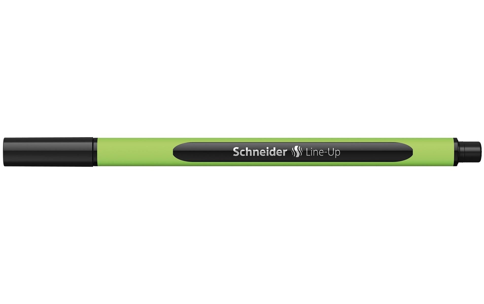 Schneider Schreibgeräte Schneider Line-Up Fineliner Set – 10 Stk., 0,4 mm, schwarz, Cap-Off