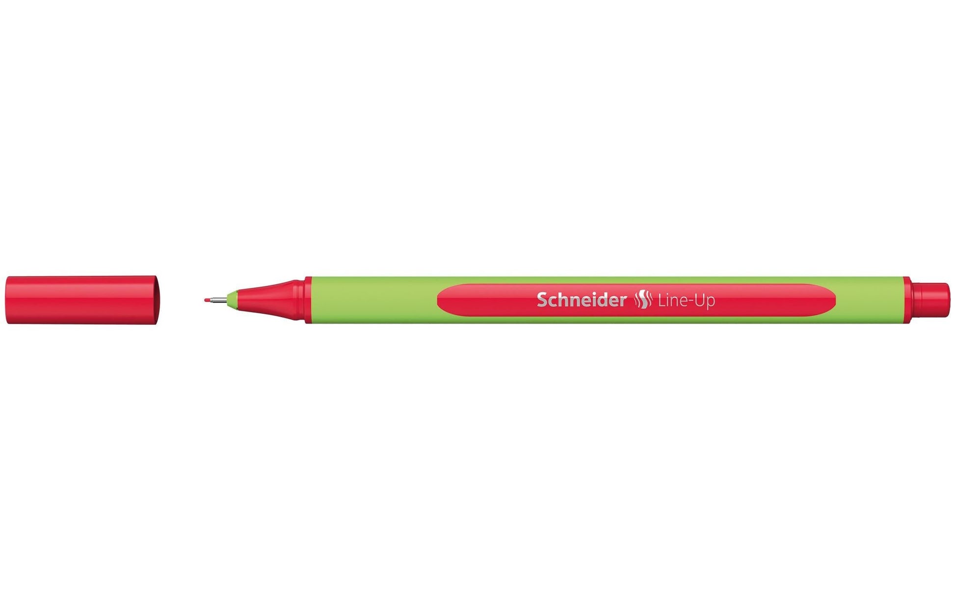 Schneider Schreibgeräte Schneider Line-Up Fineliner Set – 10 Stk., 0,4 mm, rot, Cap-Off