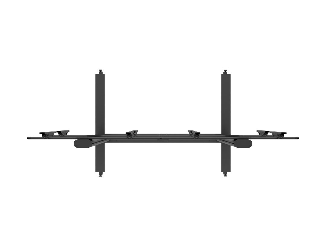 Multibrackets M Public – Videowand-Stand, für 4 Displays, höhenverstellbar, VESA 200×200, bis 160 kg, für 40"