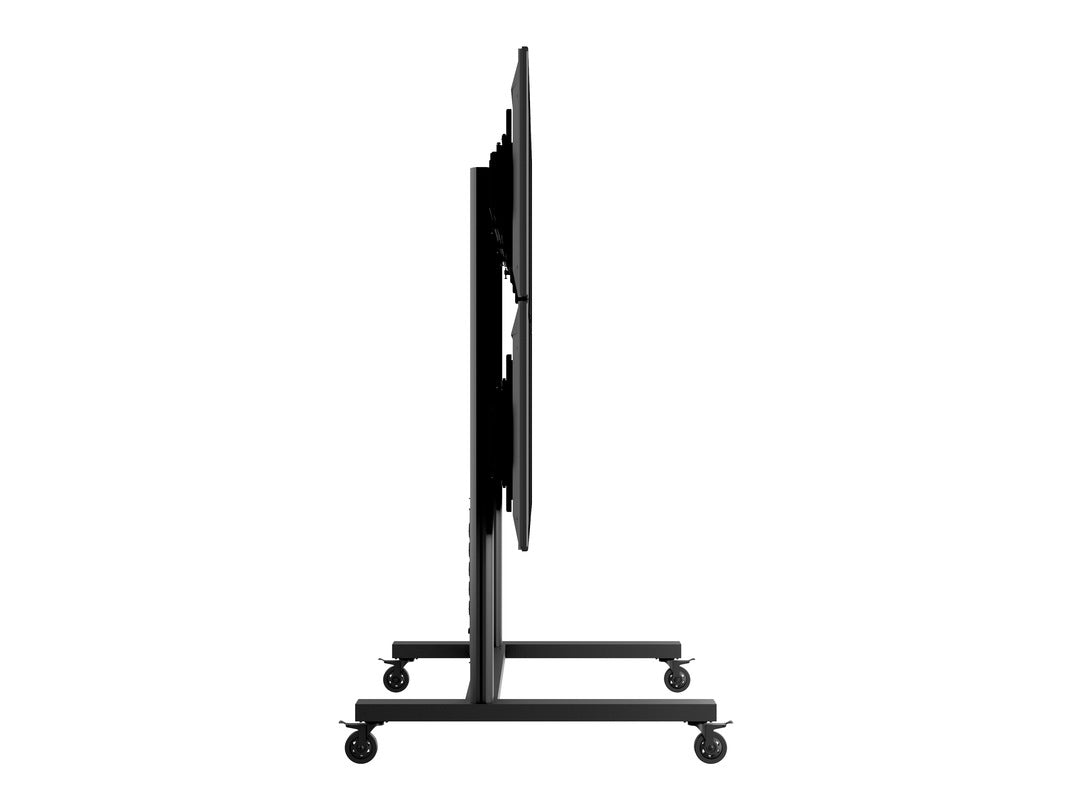 Multibrackets M Public – Videowand-Stand, für 4 Displays, höhenverstellbar, VESA 200×200, bis 160 kg, für 40"