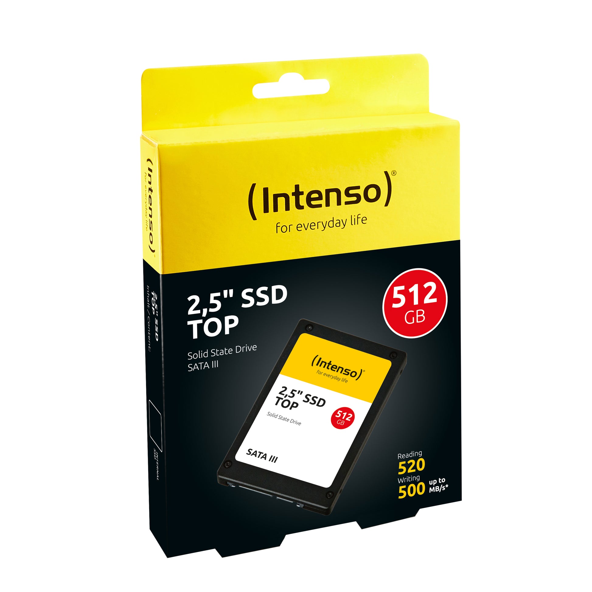 Intenso Top – 512 GB – für 2,5" SSD, SATA