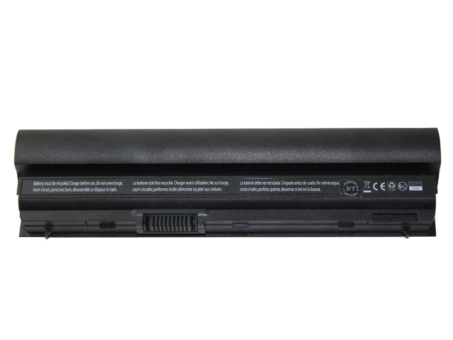 BTI Notebook-Akku – für Dell Latitude E6120, E6220, E6320 – 62,6 Wh, 10,8 V (6 Zellen) – Schwarz