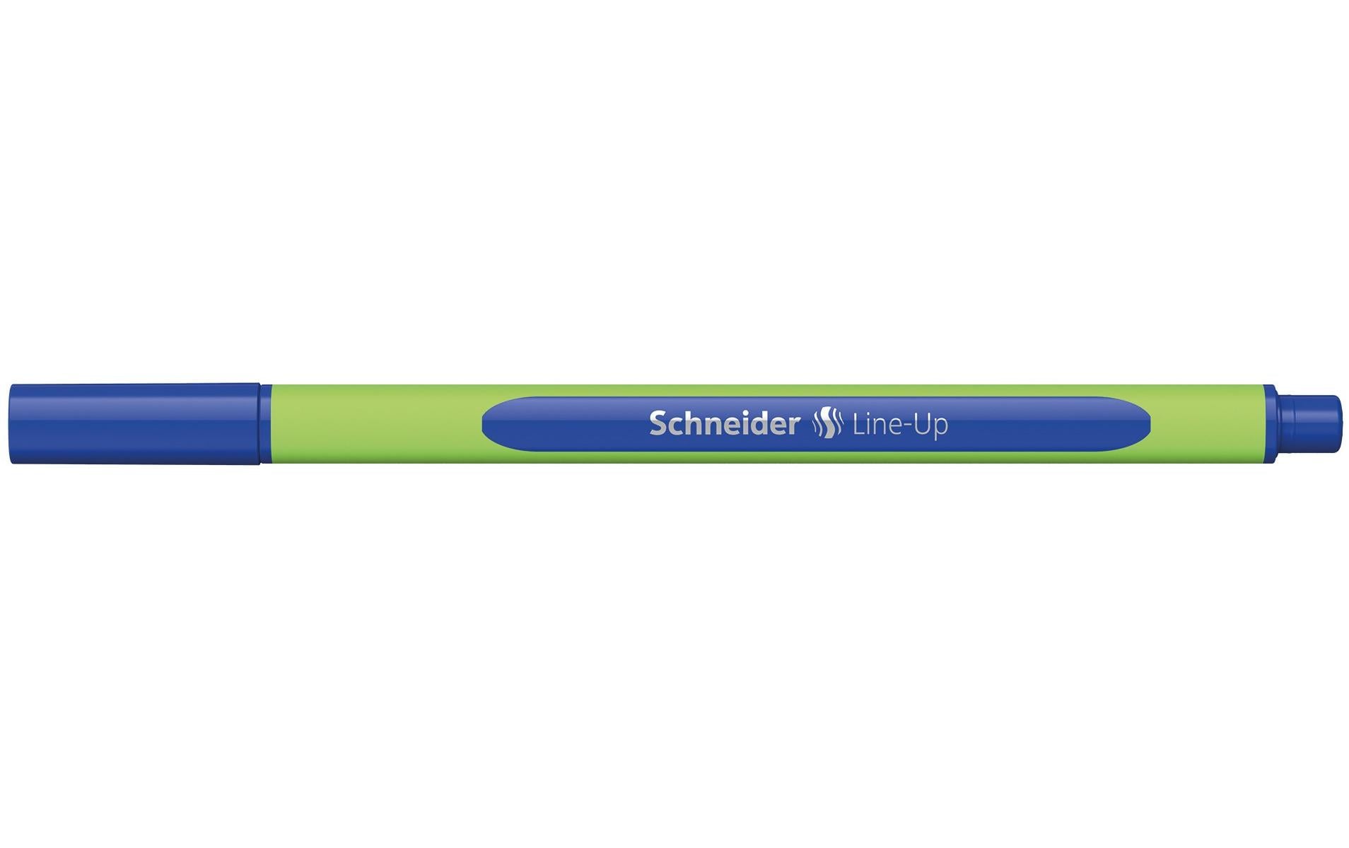 Schneider Schreibgeräte Schneider Fineliner Set – 10 Stk., 0,4 mm, blau, Cap-Off
