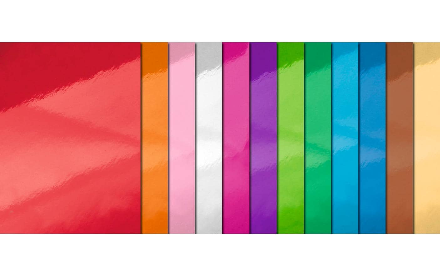 URSUS Fotokarton – 33 × 23 cm, 280 g/m², farbig sortiert, 12 Blatt, für Laserdrucker