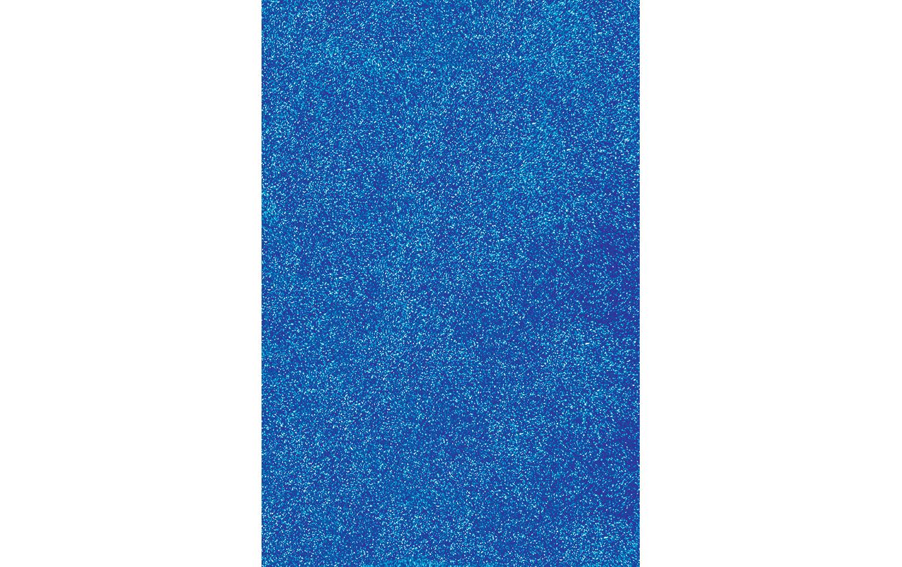 URSUS Schaumstoffplatte (EVA-Schaum), selbstklebend, mehrfarbig, Glitzer, 20 × 30 cm, 2 mm